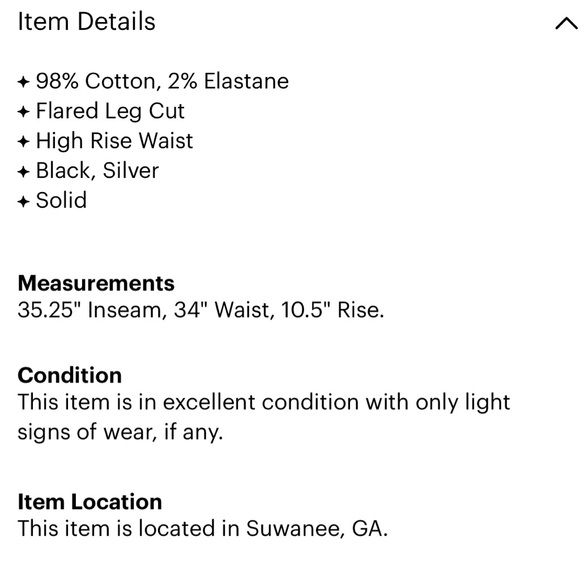 Dolce & Gabbana Black metallic boot cut pants size 42 - Picture 13 of 13